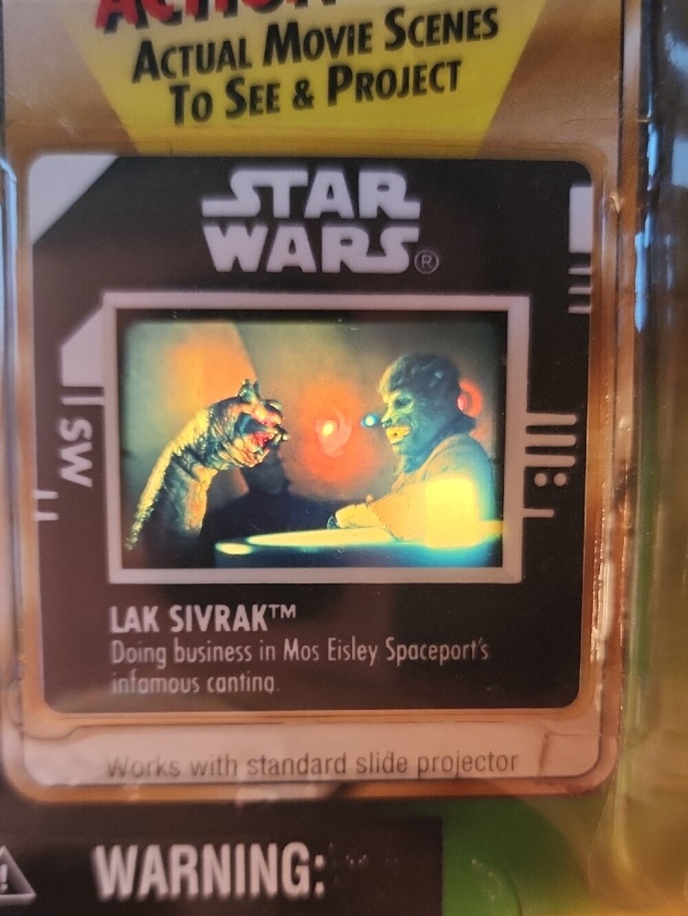 LOT Star Wars The Power of the Force Action Figures: Freeze Frame Action Slide - Picture 3 of 7
